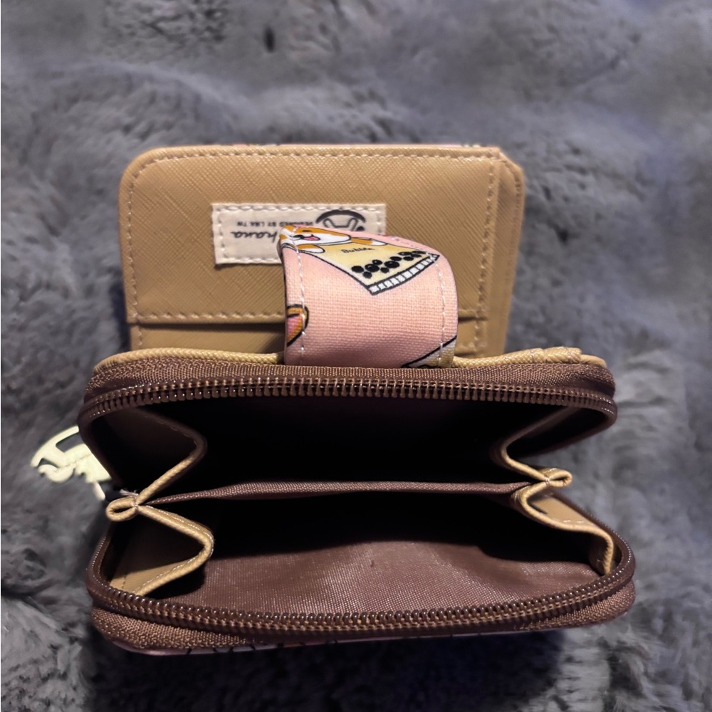 Charming Pink Corgi Wallet - Picture 4 of 6